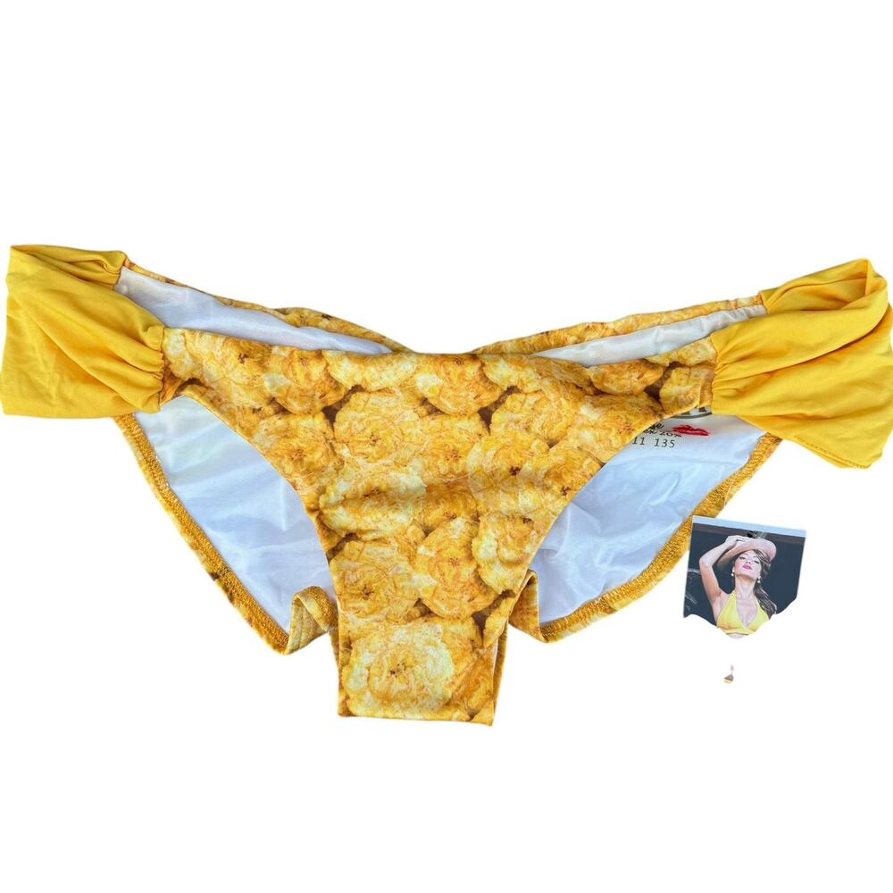 Nicolita NWT Platanos Plantain Ruched Bottom XL